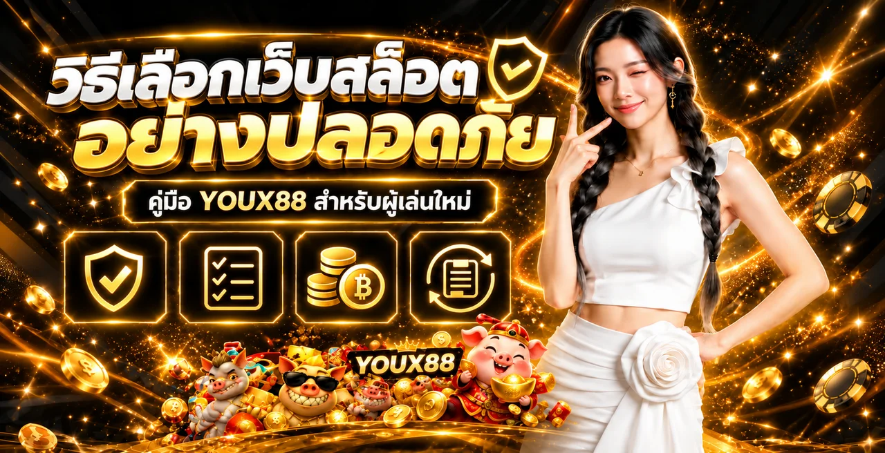 YOUX88 วิธีเลือกเว็บสล็อตอย่างปลอดภัยสำหรับมือใหม่
